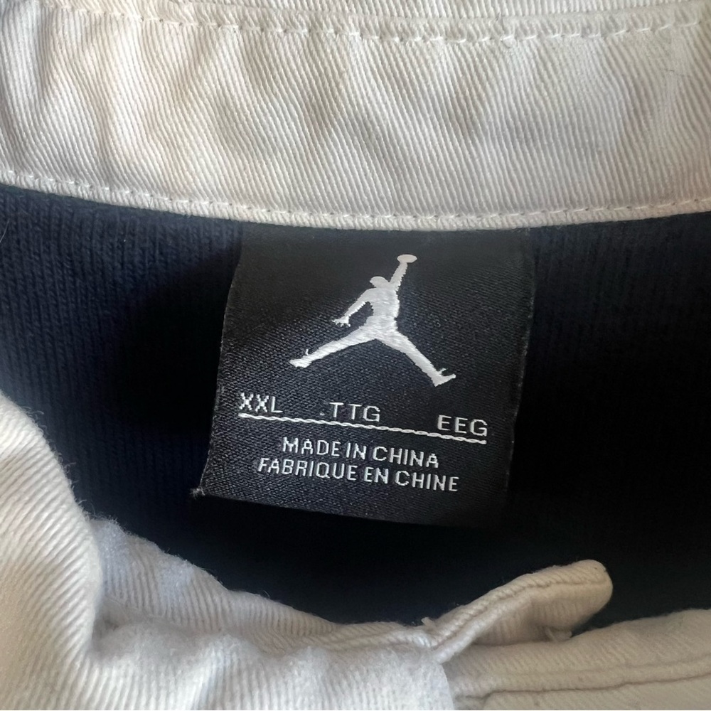 Vintage Nike Air Jordan 23 Rugby Shirt Long Sleeve Striped Jumpman Polo
Mens 2XL - Picture 3 of 10